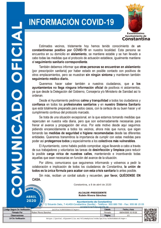 COMUNICADO OFICIAL CONSTANTINA_Caso positivo 08abril2020-2