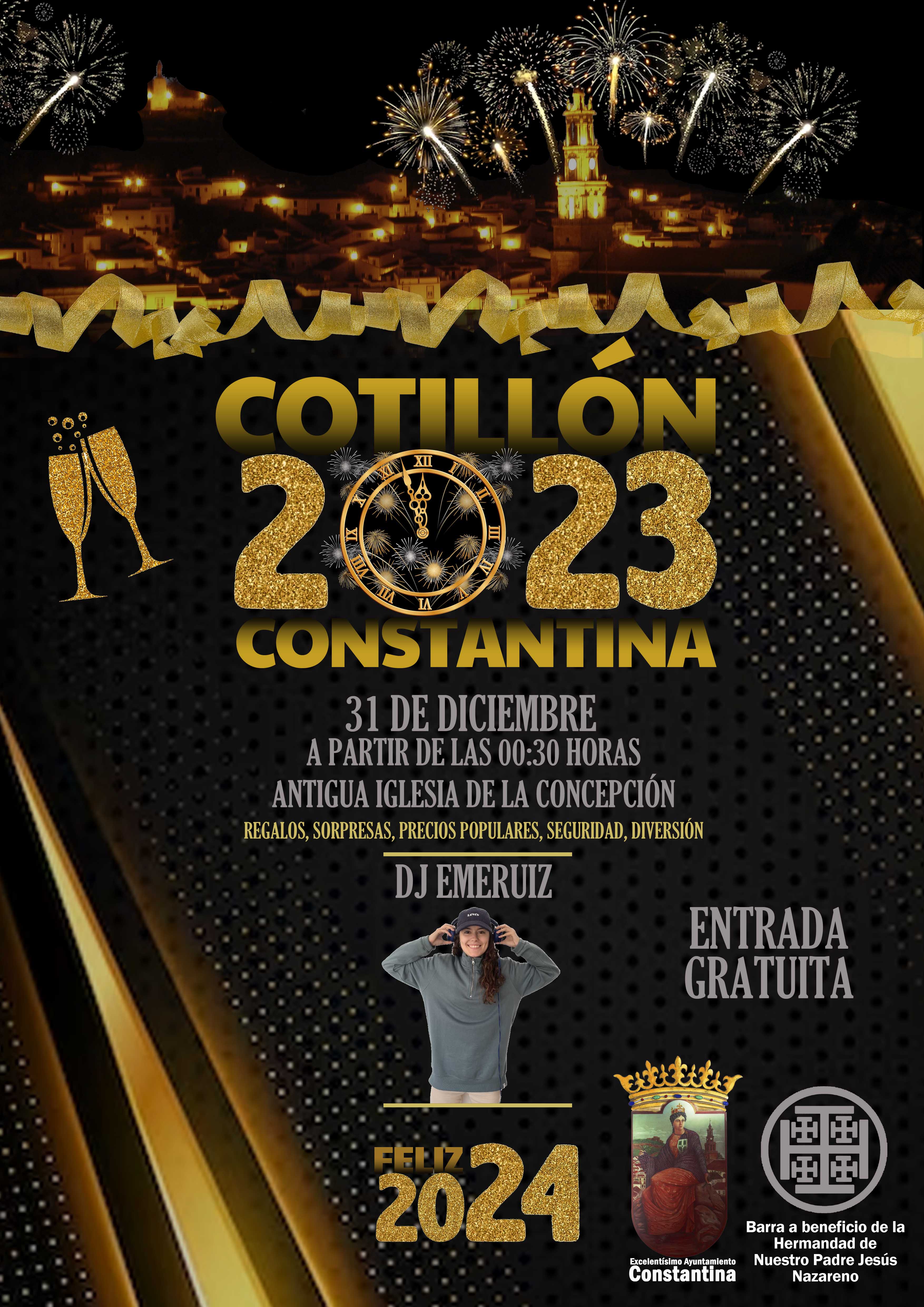 Cotillón Fin de Año Constantina 2023