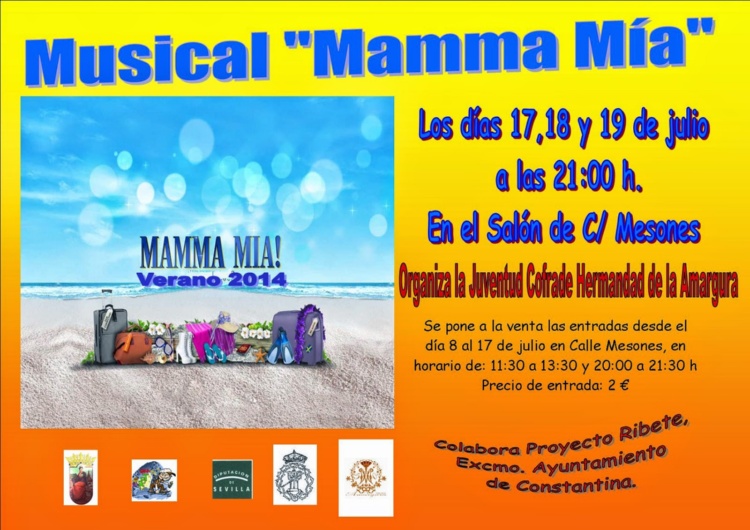Musical Mamma Mia Constantina Casa RBT