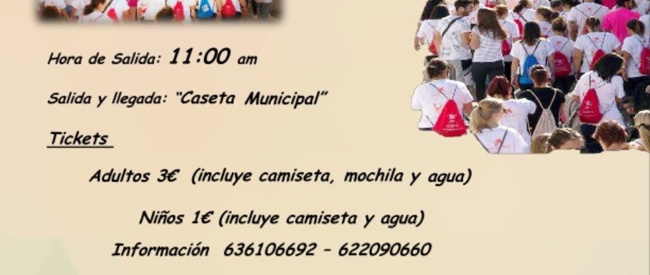 II Marcha contra el Cáncer Sierra Norte en Constantina 2018