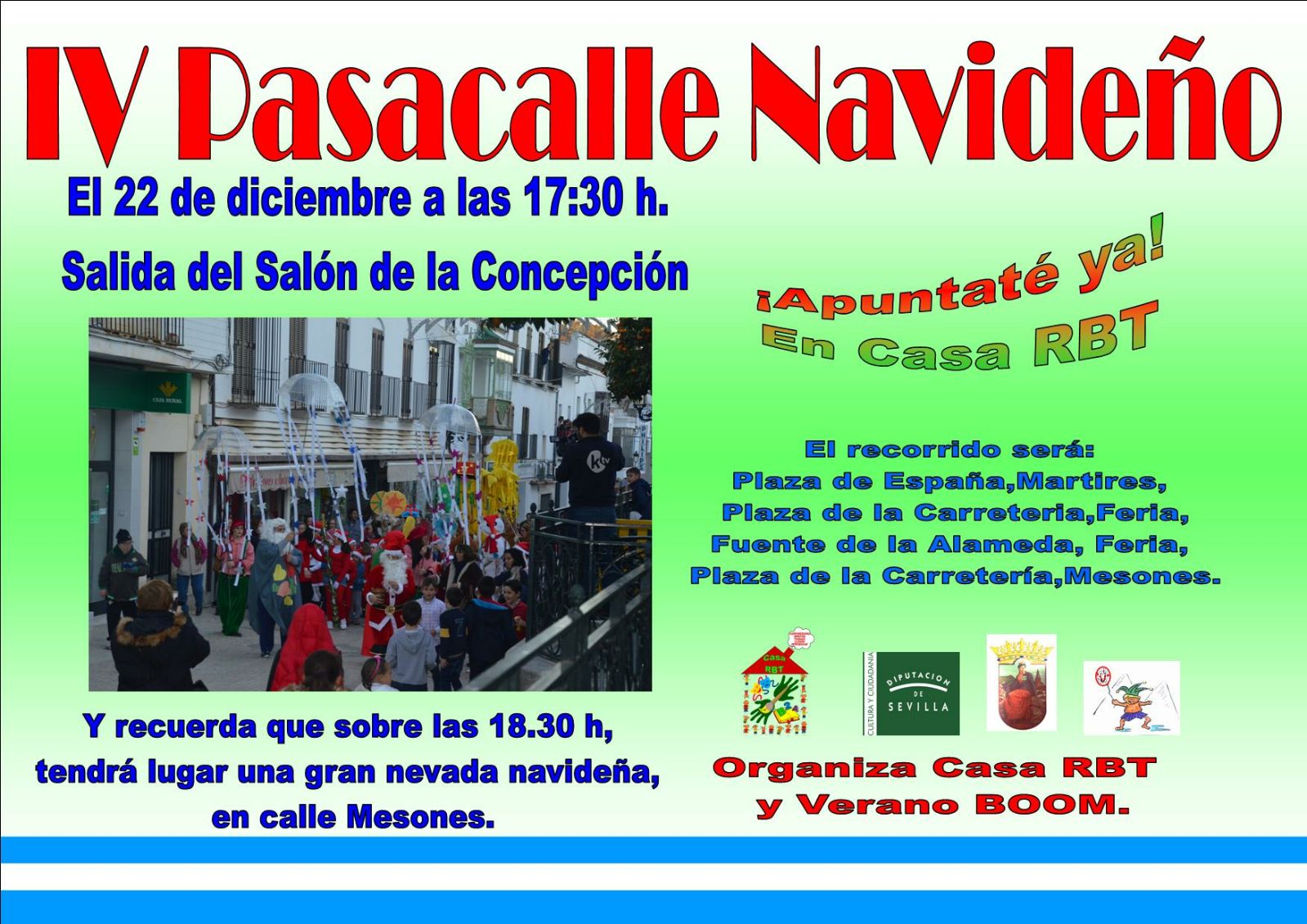 Pasacalles Navideño Constantina 2017