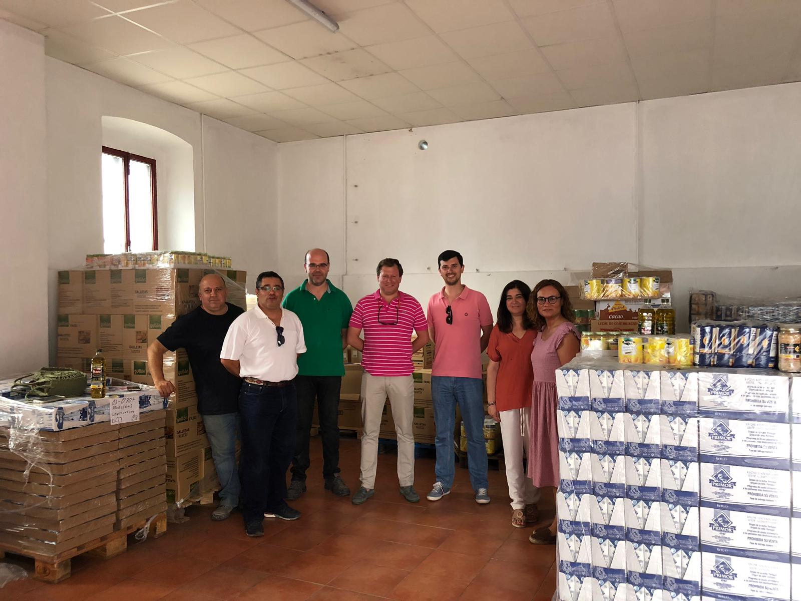Visita Banco Alimentos julio 2019