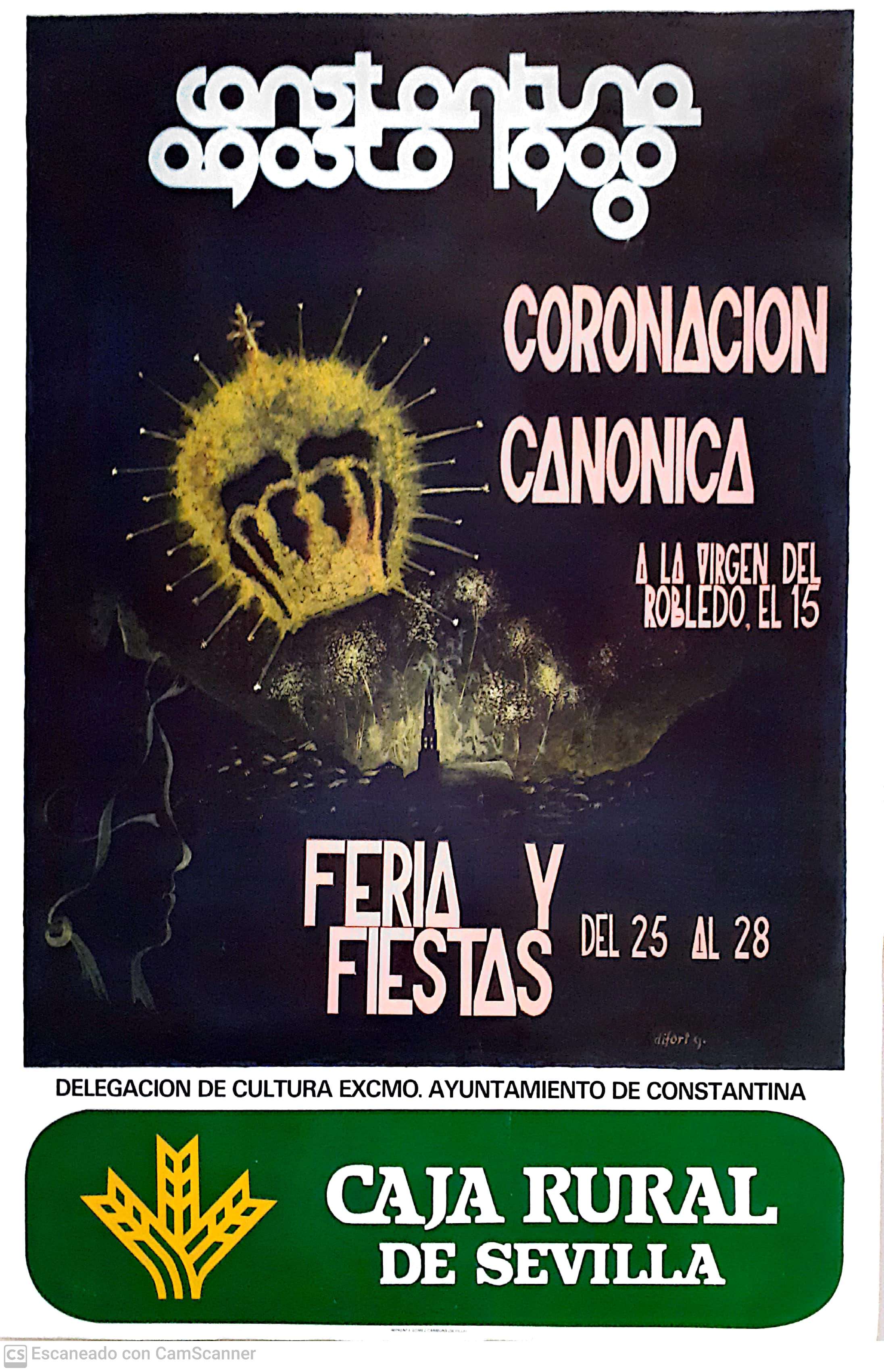 Cartel feria constantina 1988