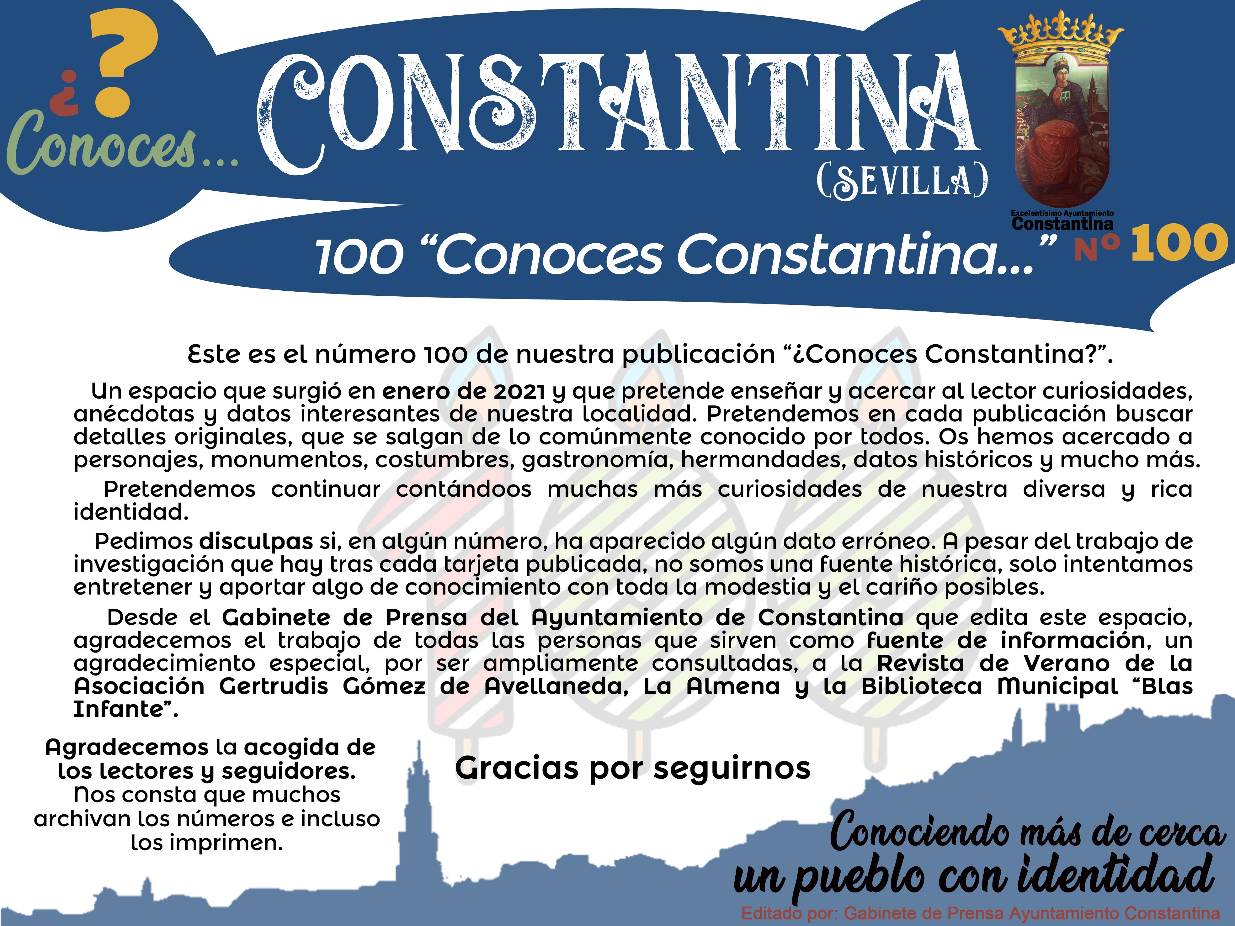 100 Conoces Constantina