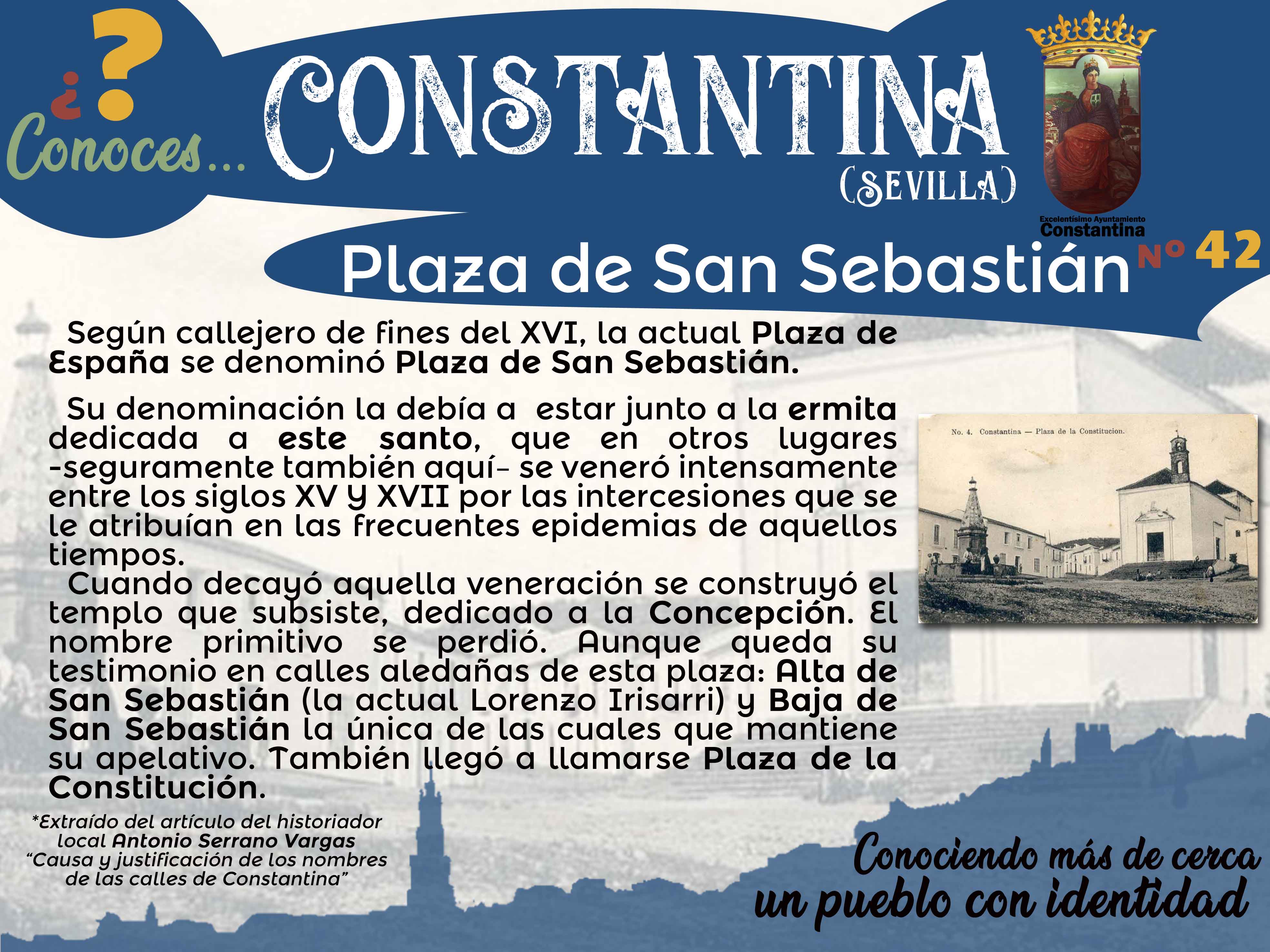 42 Plaza de San Sebastián Constantina