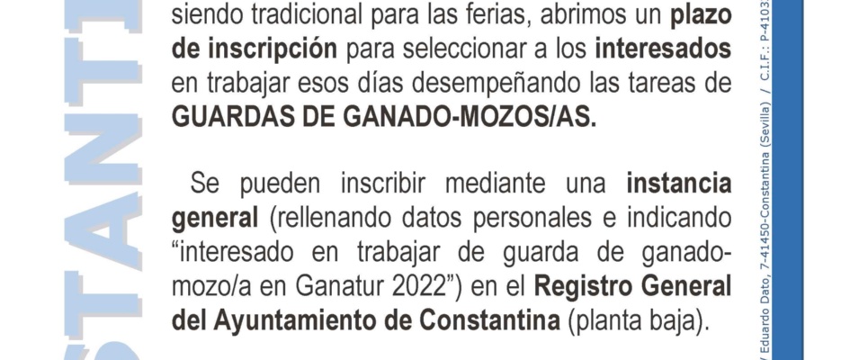 BANDO GUARDAS GANADO GANATUR 2022