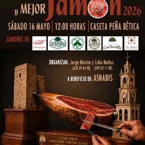 Cartel Concurso Cortadores Jamón y Mejor Jamón Constantina 2026