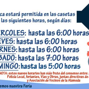 Comunicados Feria Constantina 2025_HORARIO MÚSICA