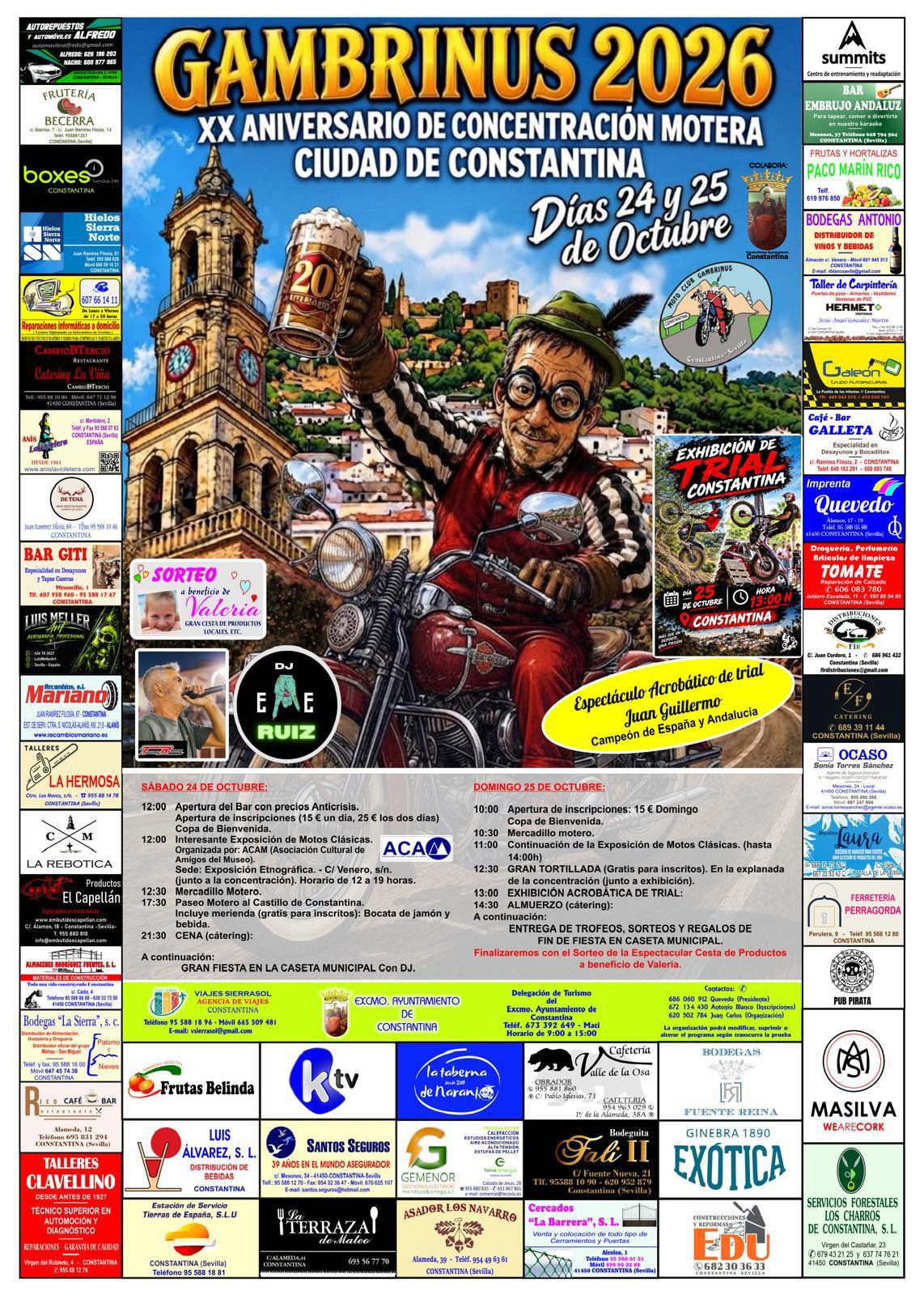 Concentración Motera Gambrinus Constantina 2026