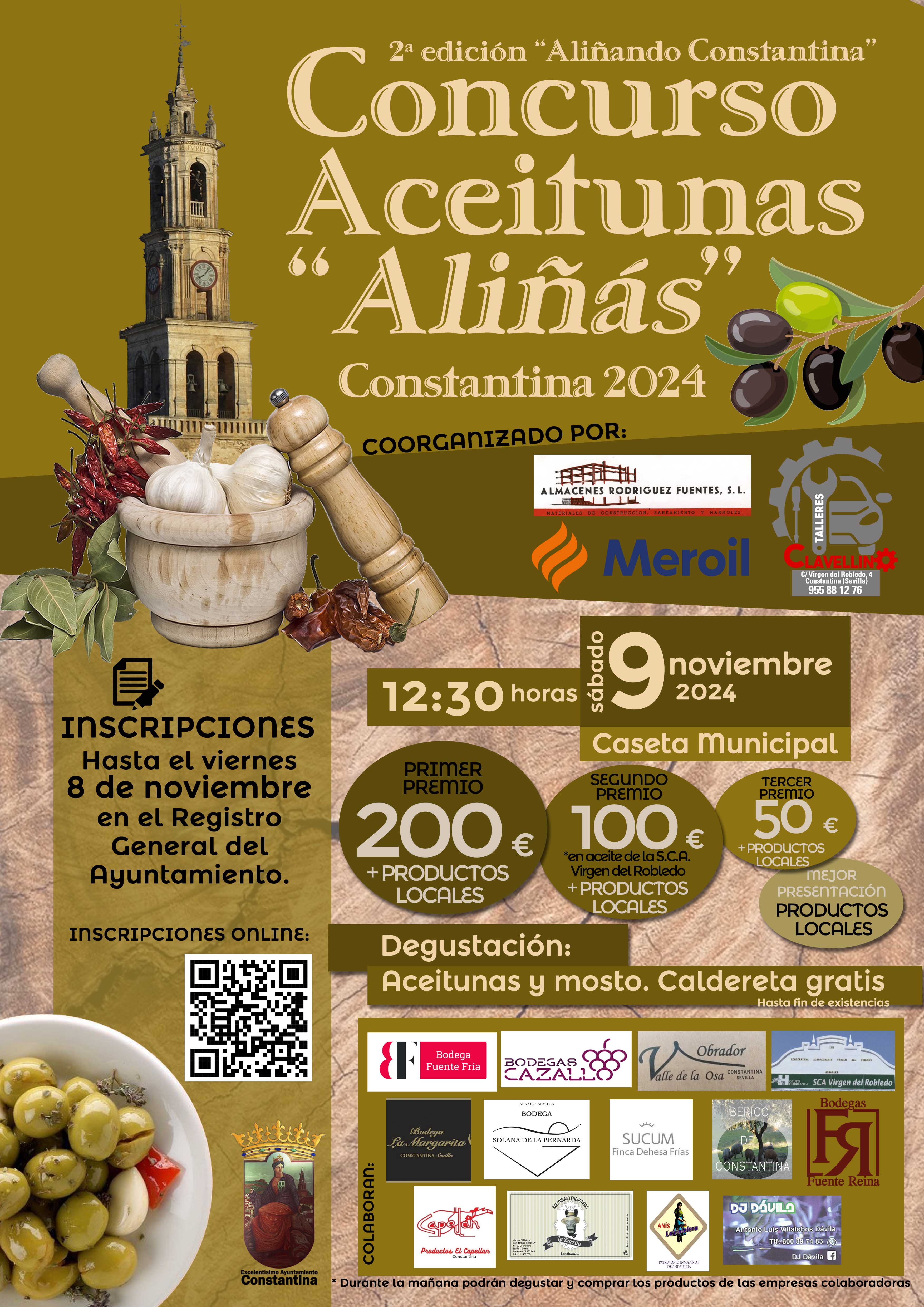 Concurso Aceitunas Aliñadas Constantina 2024