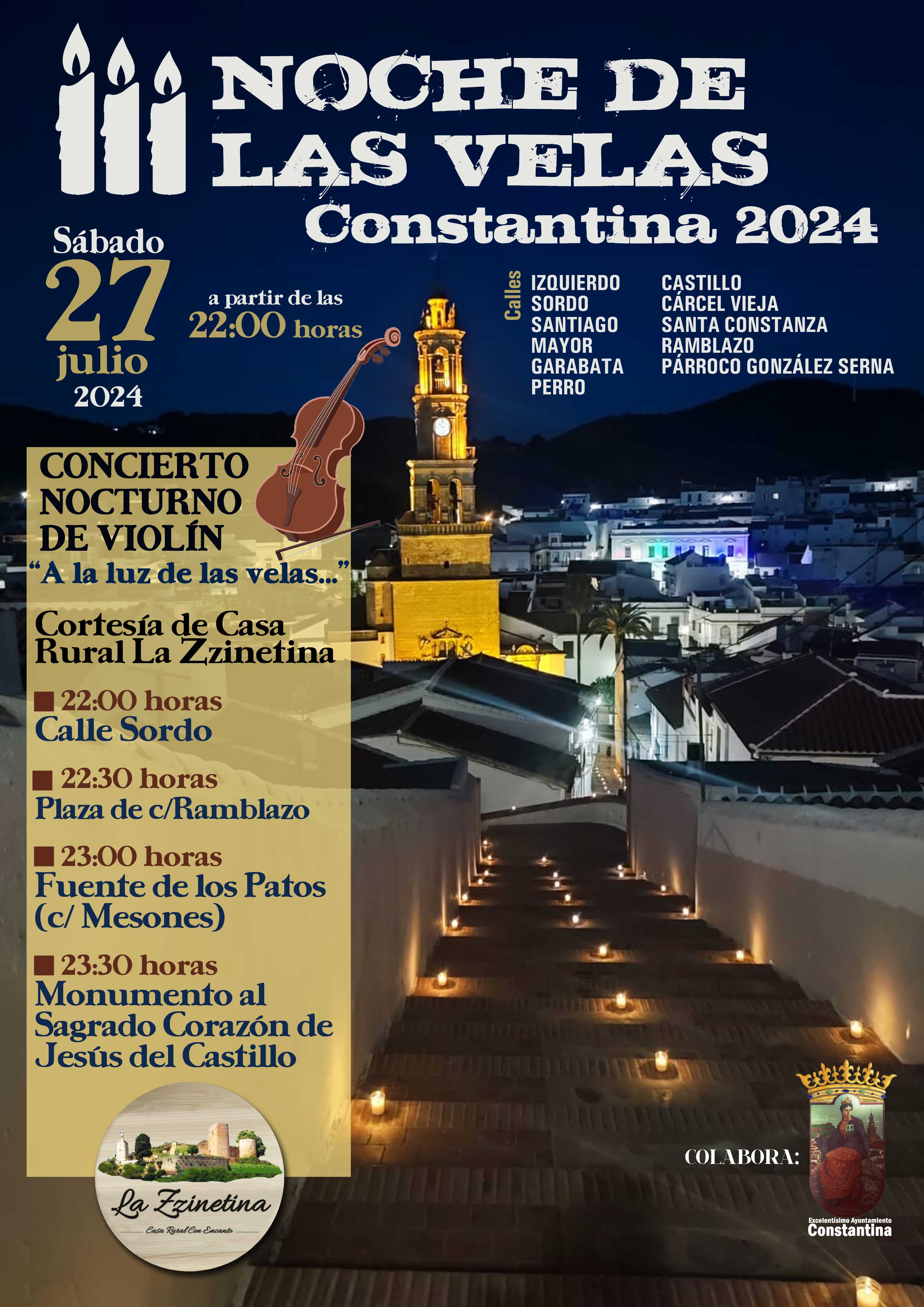 Noches de las Velas Constantina 2024