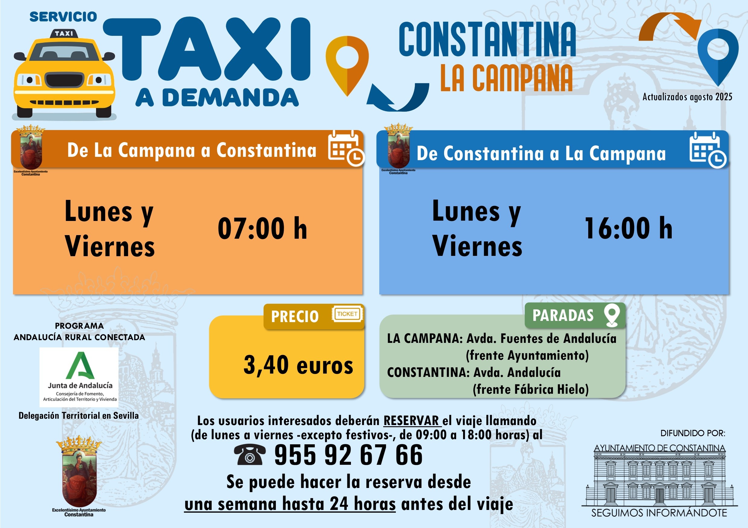 Taxi Constantina_La Campana agosto 2025
