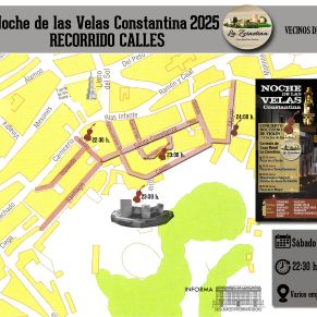 recorrido noche de las velas constantina 2025